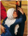 MEDITAÇÃO XV. PARA O SÁBADO SANTO. MARIA ASSISTE À MORTE DE JESUS NA CRUZ